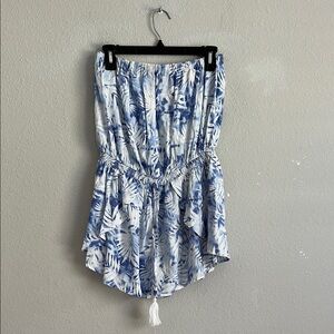 Ocean drive swim romper small